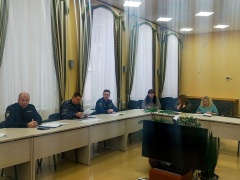 Сегодня под председательством Главы муниципального района Андрея Сергеичева состоялось очередное заседание антитеррористической комиссии муниципального района