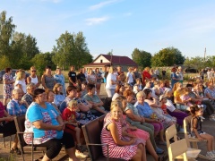 Сегодня и жители Плещеево отмечали праздник – день села