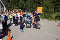 В санаториях региона проходят профилактические мероприятия по безопасности дорожного движения для юных участников.