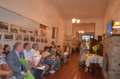 Андрей Забаев поздравил с юбилеем одного из старейших краеведов Гаврилов-Яма