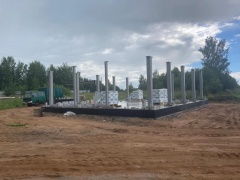 Андрей Забаев проверил ход работ по строительству котельной левобережной части города