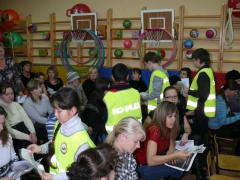 Нарушители увидели себя на экране.