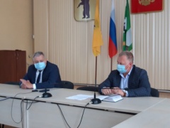 Глава района Алексей Комаров провел очередное заседание штаба по предотвращению распространения коронавирусной инфекции