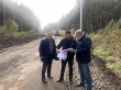 Глава района проверил ход работ по ремонту дороги ул.Патова – ул.Сосновая.