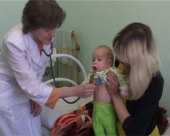 Новоселье педиатрического отделения.