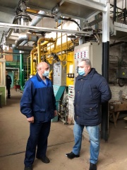 Глава района Алексей Комаров посетил объекты теплоснабжения, которые обеспечивают теплом более 90% учреждений и многоквартирных домов Гаврилов-Яма.