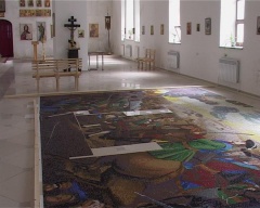 Мозаичное полотно  в с.Великое