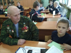 Кадеты по профилю Госавтоинспекции принимают участие в торжественных мероприятиях, посвященных памятной дате – Дню вывода войск из Афганистана