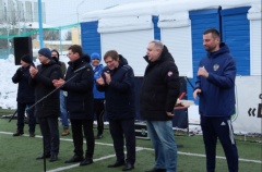 Глава района Алексей Комаров принял участие в награждении победителей турнира по футболу