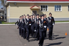 Кадеты Госавтоинспекции приняли участие в областном смотре строя и песни среди отрядов правоохранительной направленности.