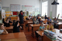 Профилактические занятия с юными участниками дорожного движения