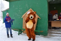 ЗИМУ ПРОВОЖАЛИ И МУЖЧИН ПОЗДРАВЛЯЛИ