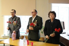 Солдаты Афганской войны в библиотеке...