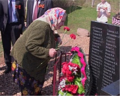 В деревне Шалаево открыли мемориал павшим землякам.