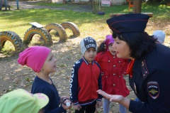 Единый день дорожной безопасности для дошколят