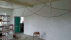 Андрей Забаев проверил ход выполнения ремонтных работ в центрах образования «Точка роста»