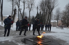 Сегодня мы чествуем Героев России, Советского Союза, кавалеров орденов Славы и Святого Георгия 