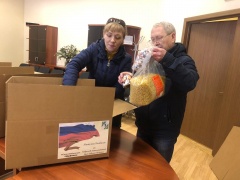 В Гаврилов-Ямском районе продолжается сбор гуманитарной помощи для жителей Донбасса