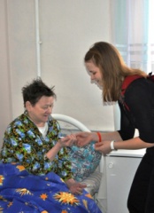 Акция волонтеров, посвященная Всемирному Дню здоровья.