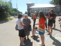 Волонтеры подарили голубей мира жителям Гаврилов-Ямского района