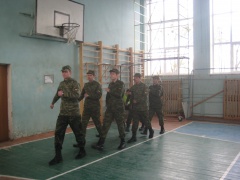 Финал районной военно-спортивной игры «Победа»