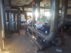 Андрей Забаев проверил ход работ по строительству в городе котельной левобережья